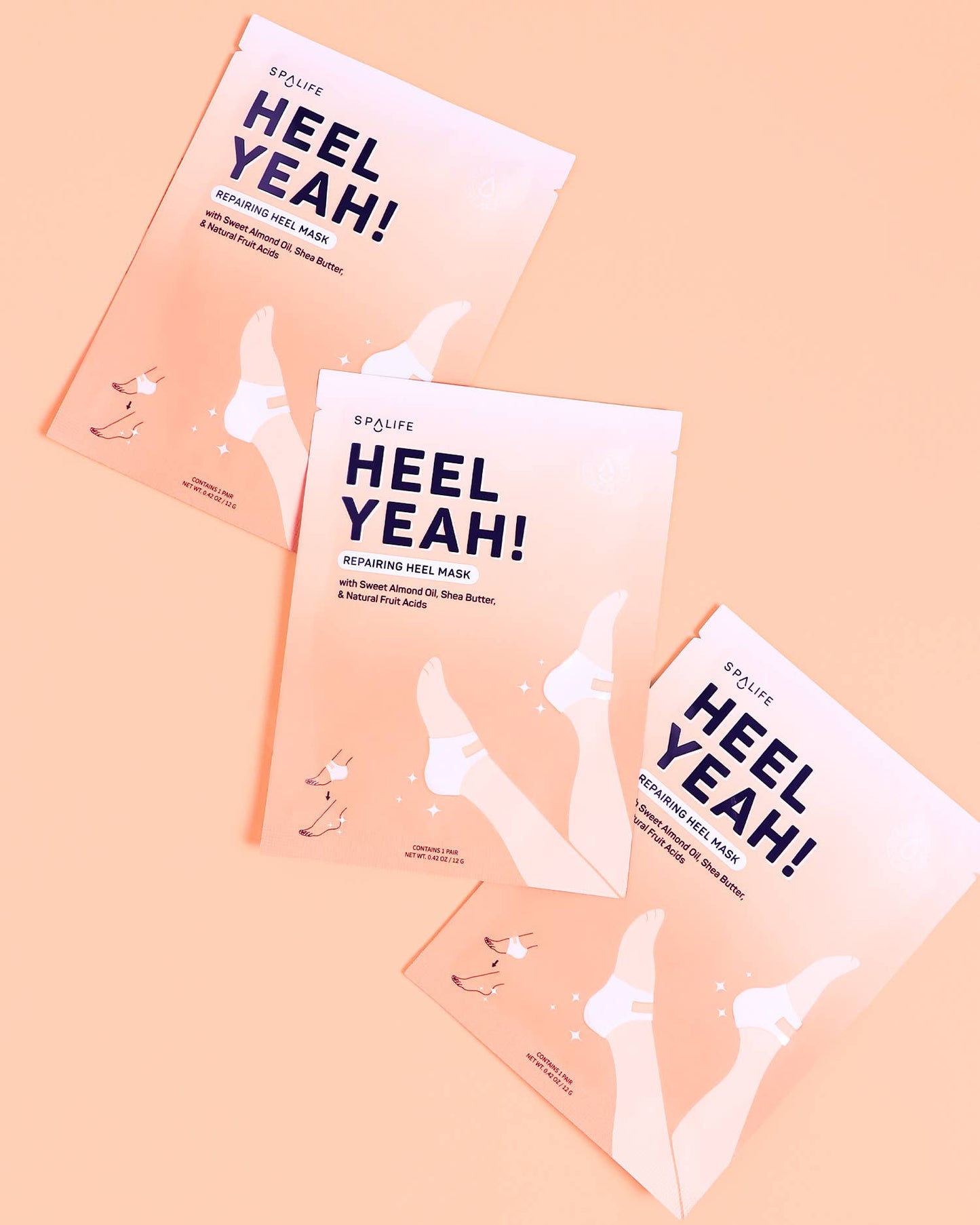 My Spa Life - Heel Yeah! Repairing Heel Mask : Single