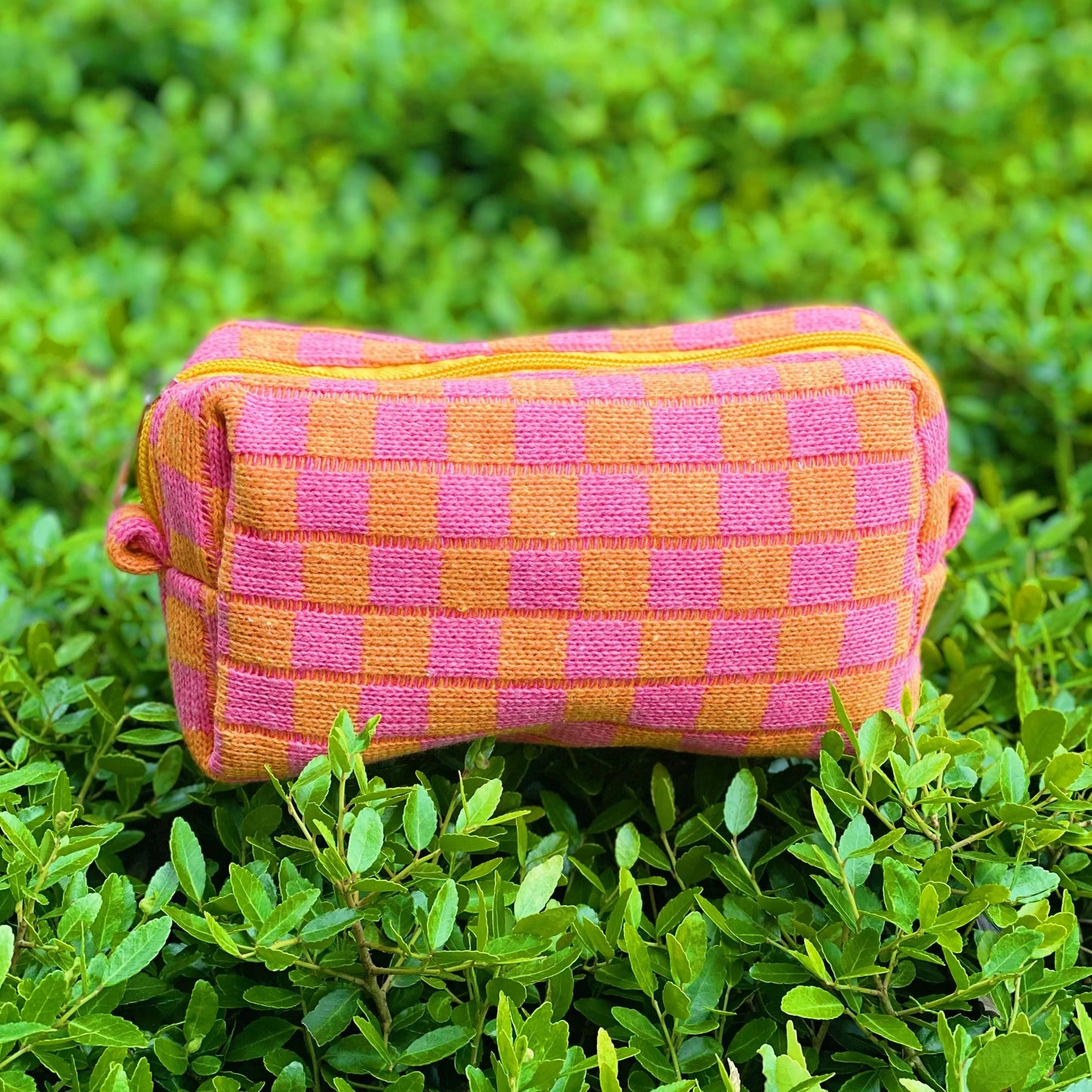 CHECK YOURSELF COSMETIC BAG