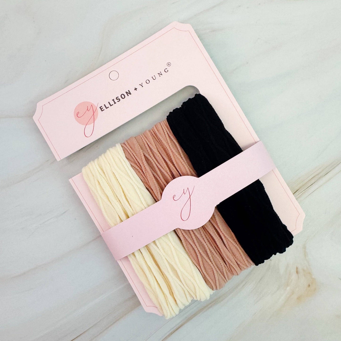LOVELY HAIR TIES SET OF 3