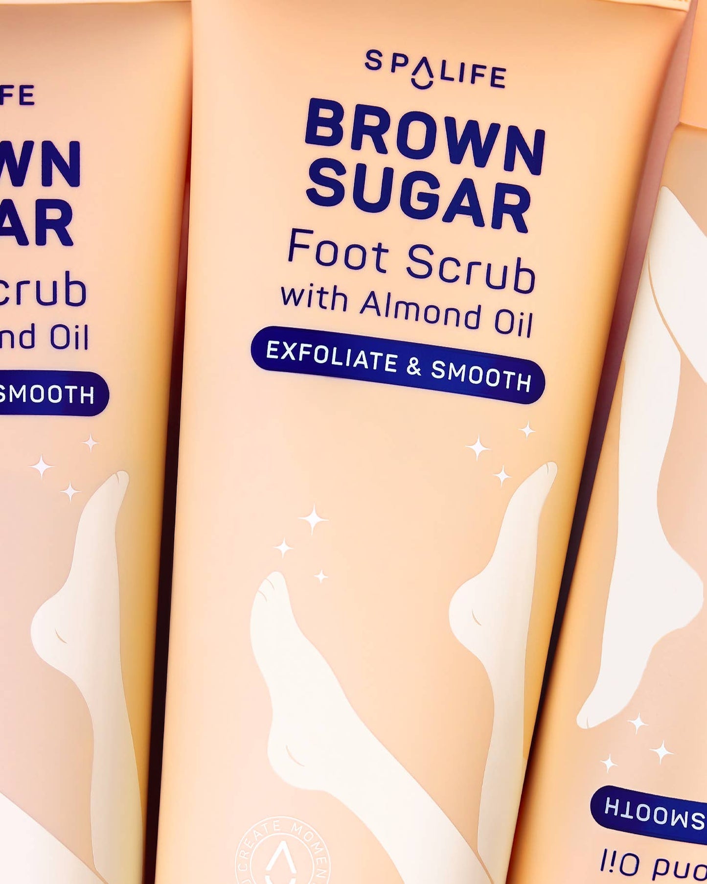 My Spa Life - Brown Sugar Exfoliating Foot Scrub 8.2 oz - Foot treatment