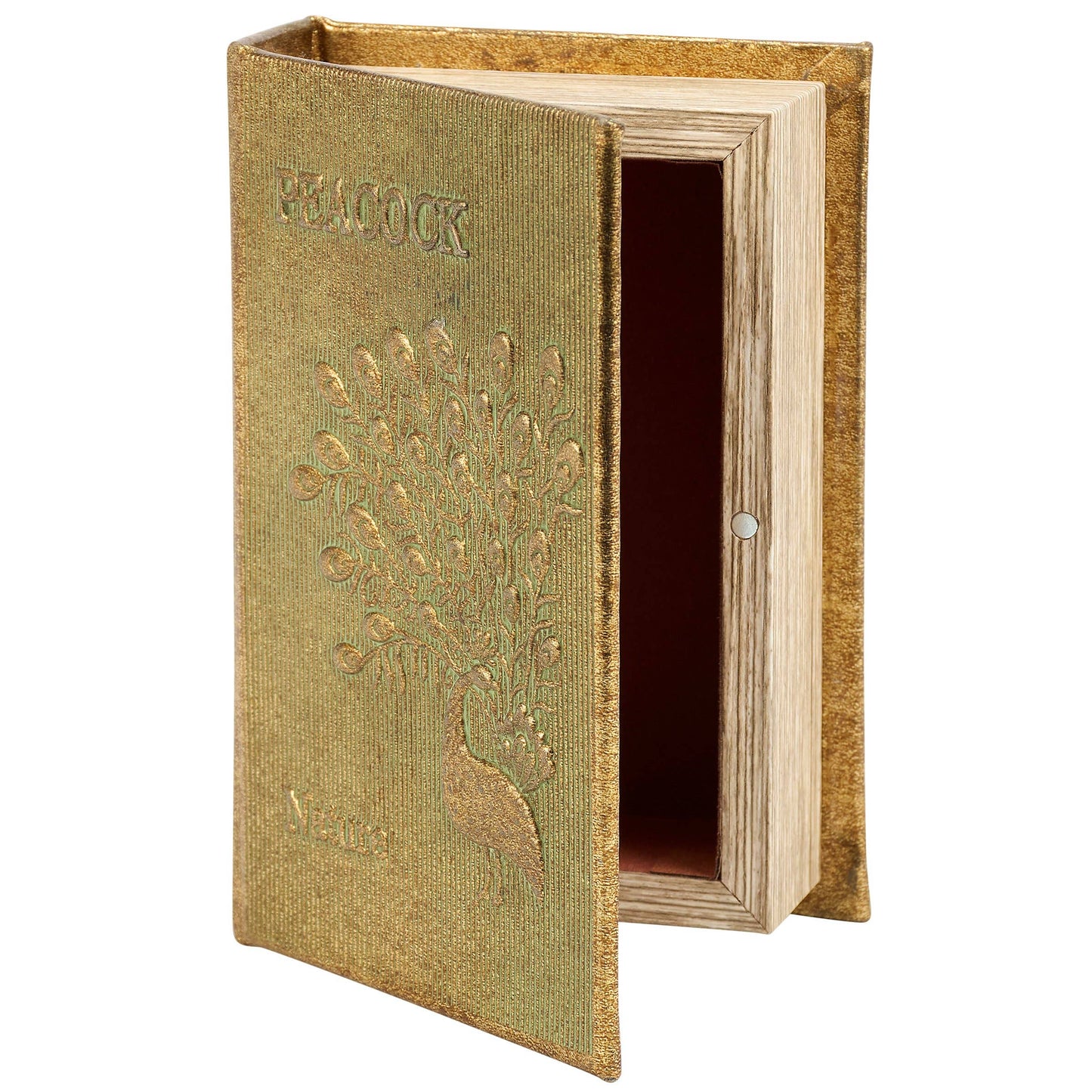 PEACOCK BOOK BOX