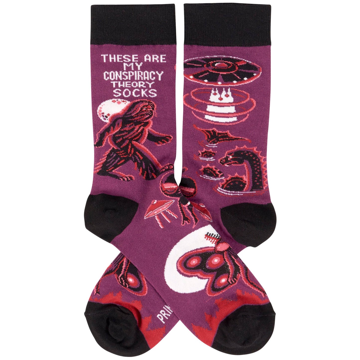THESE ARE MY CONSPIRACY THEORY SOCKS