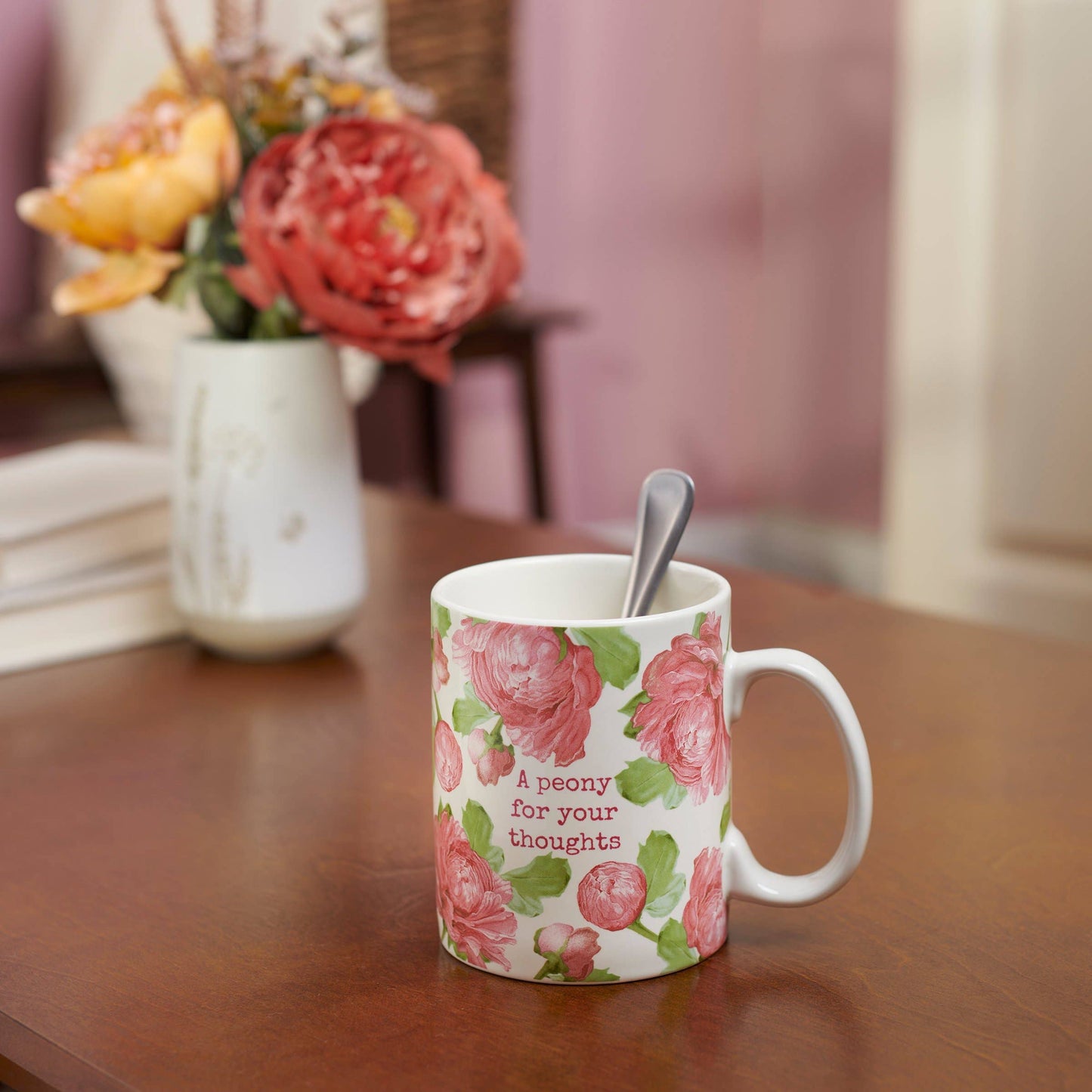 PEONY FOR YOUR THOUGHTS MUG