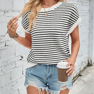 DARLING KNIT SWEATER TOP