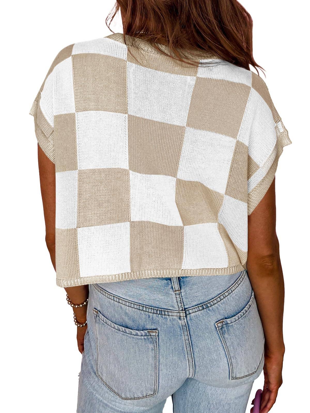 TAN SWEATER CREW NECK PULLOVER