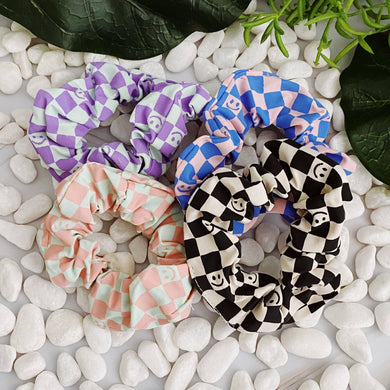 CHECK ON YOUR SMILE SCRUNCHIES SET OF 4