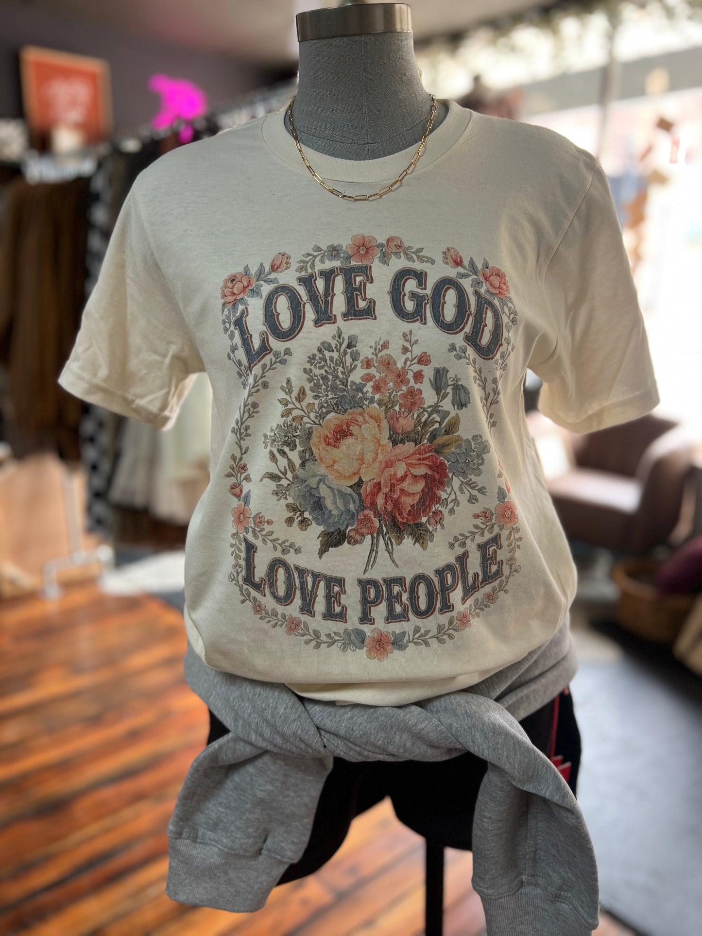 LOVE GOD LOVE PEOPLE