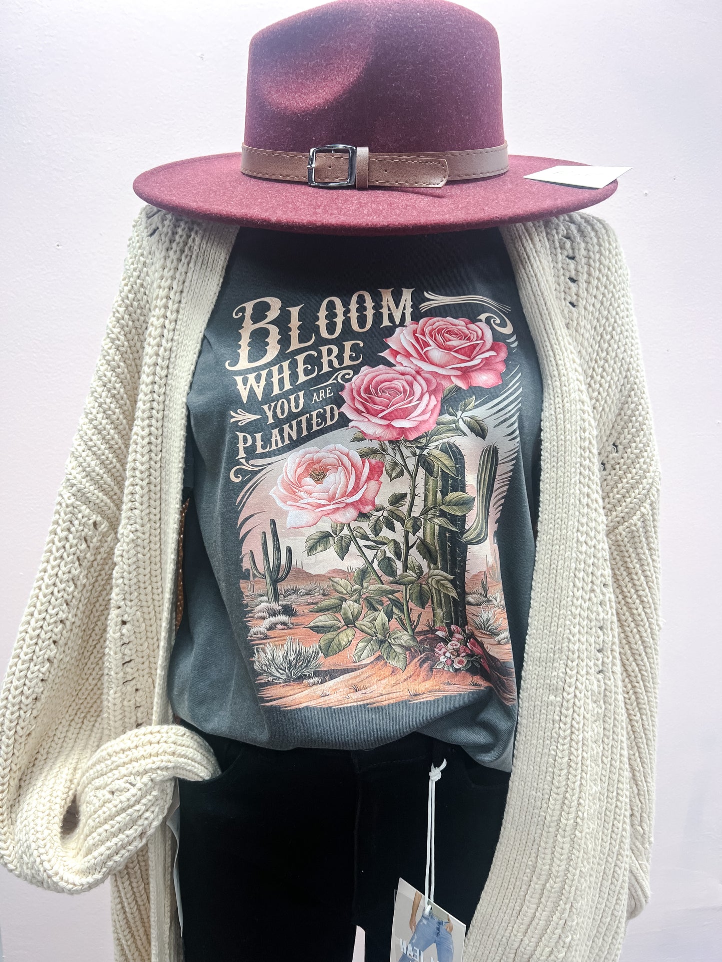 BLOOM WHERE YOU ARE PLANTED