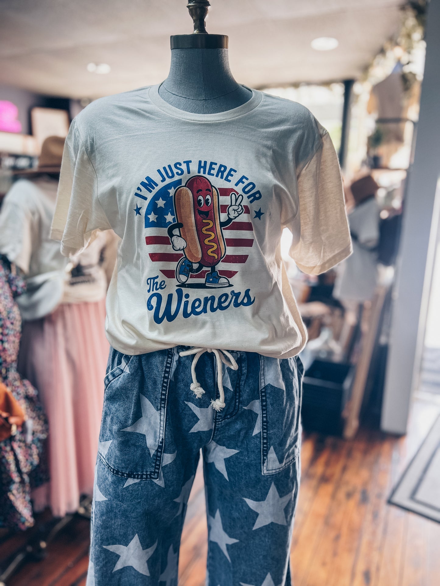 JUST HERE FOR THE WIENERS