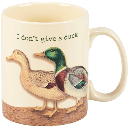 GIVE A DUCK MUG