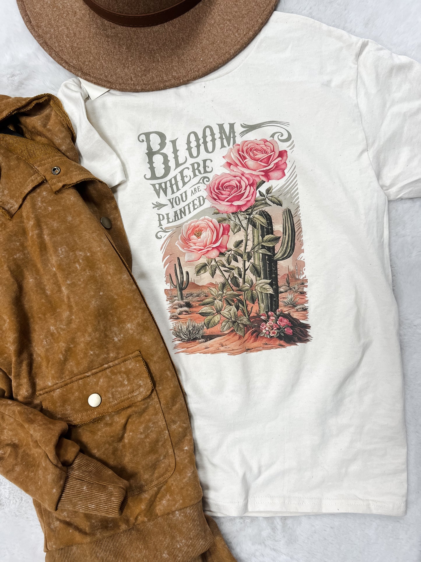 BLOOM WHERE YOU ARE PLANTED