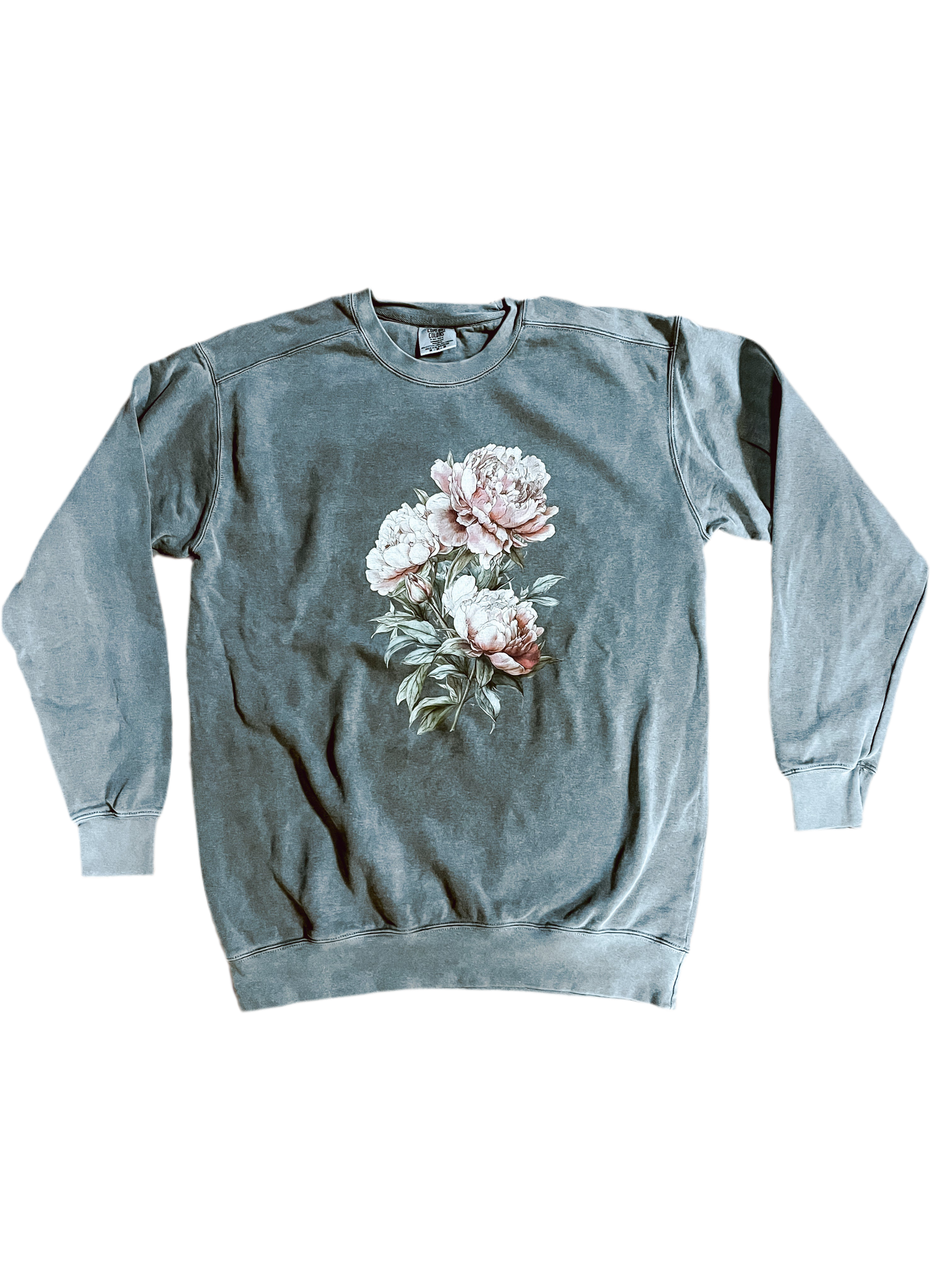 Pink Peonies Sweatshirt
