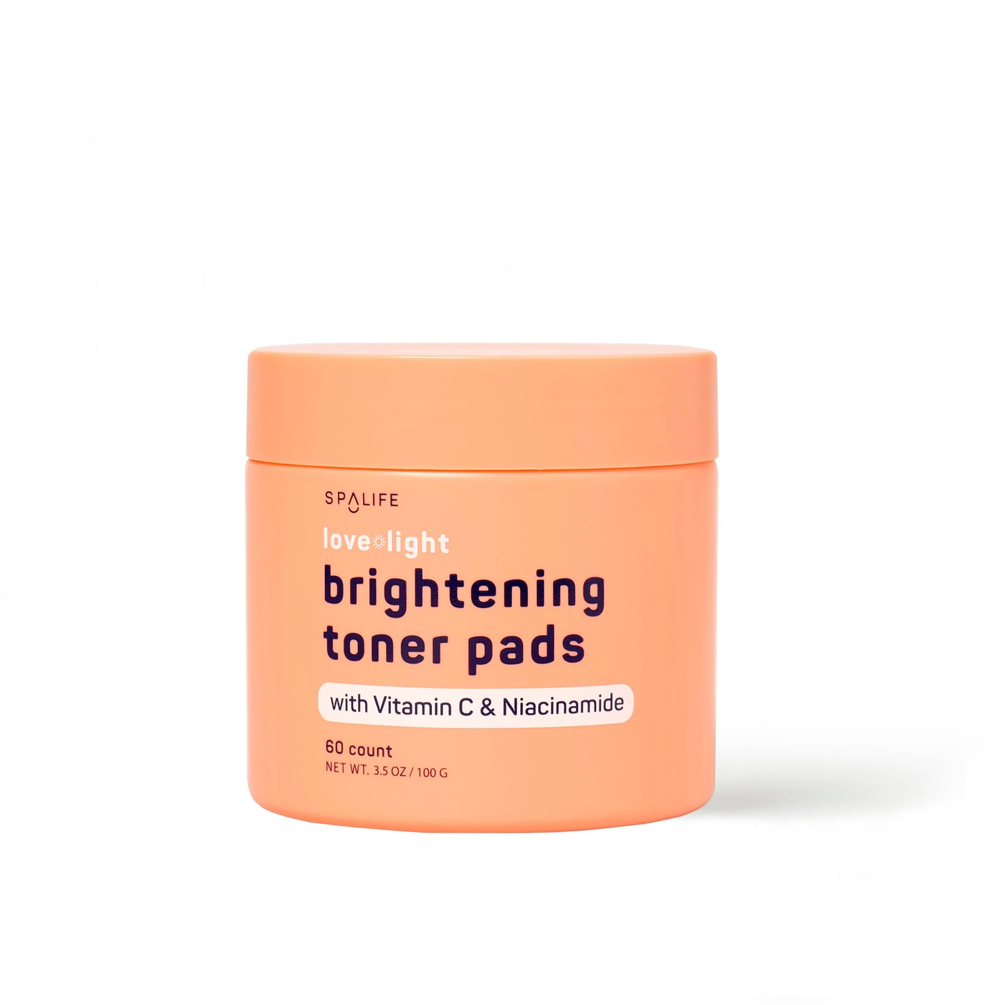 LOVE + LIGHT BRIGHTENING TONER PADS - 60 count