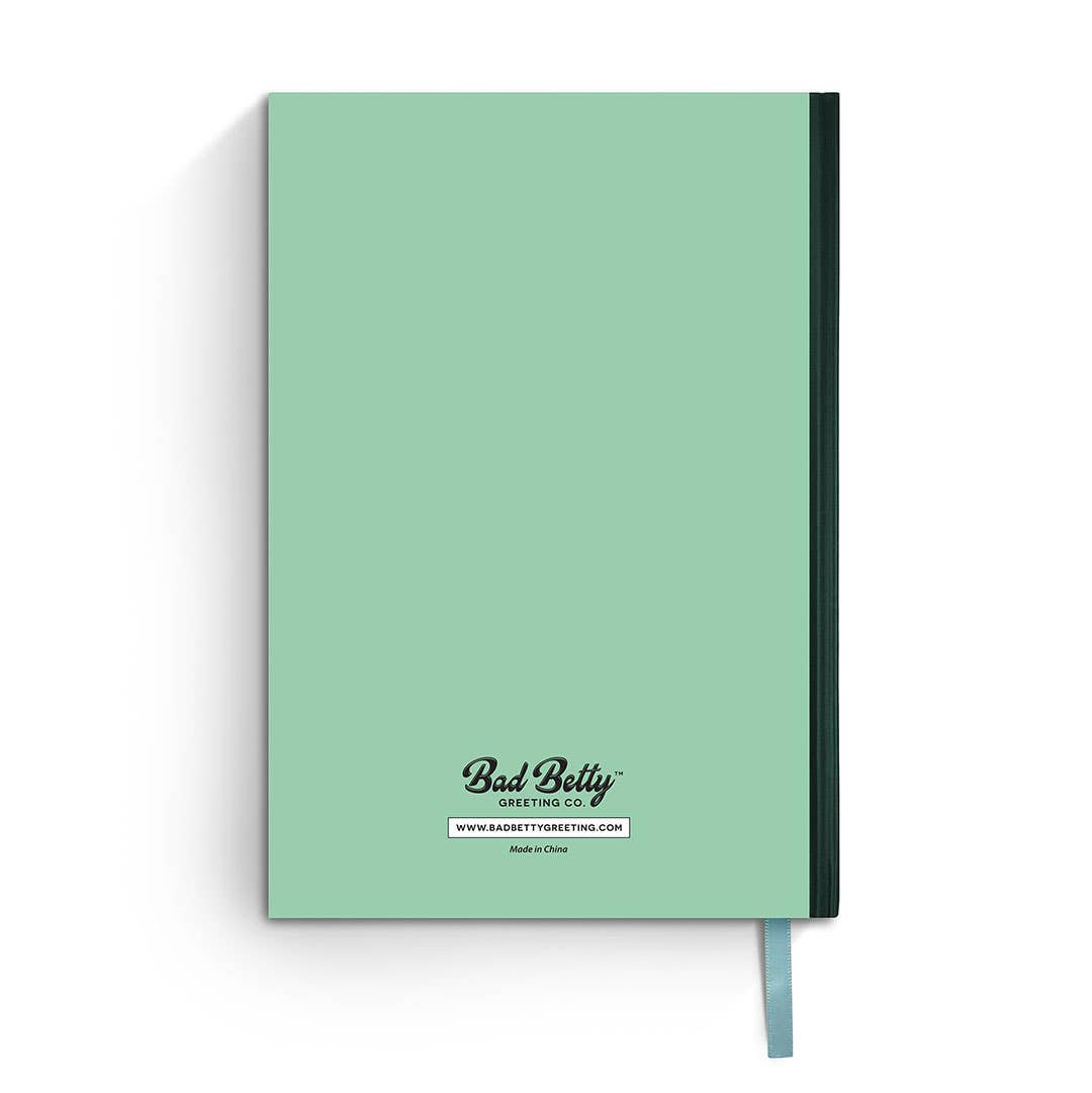 HOLD ON. LET ME OVERTHINK THIS. A FUNNY NOTEBOOK.