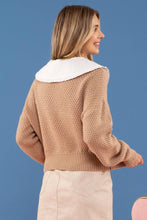DOLL COLLARED PULLOVER
