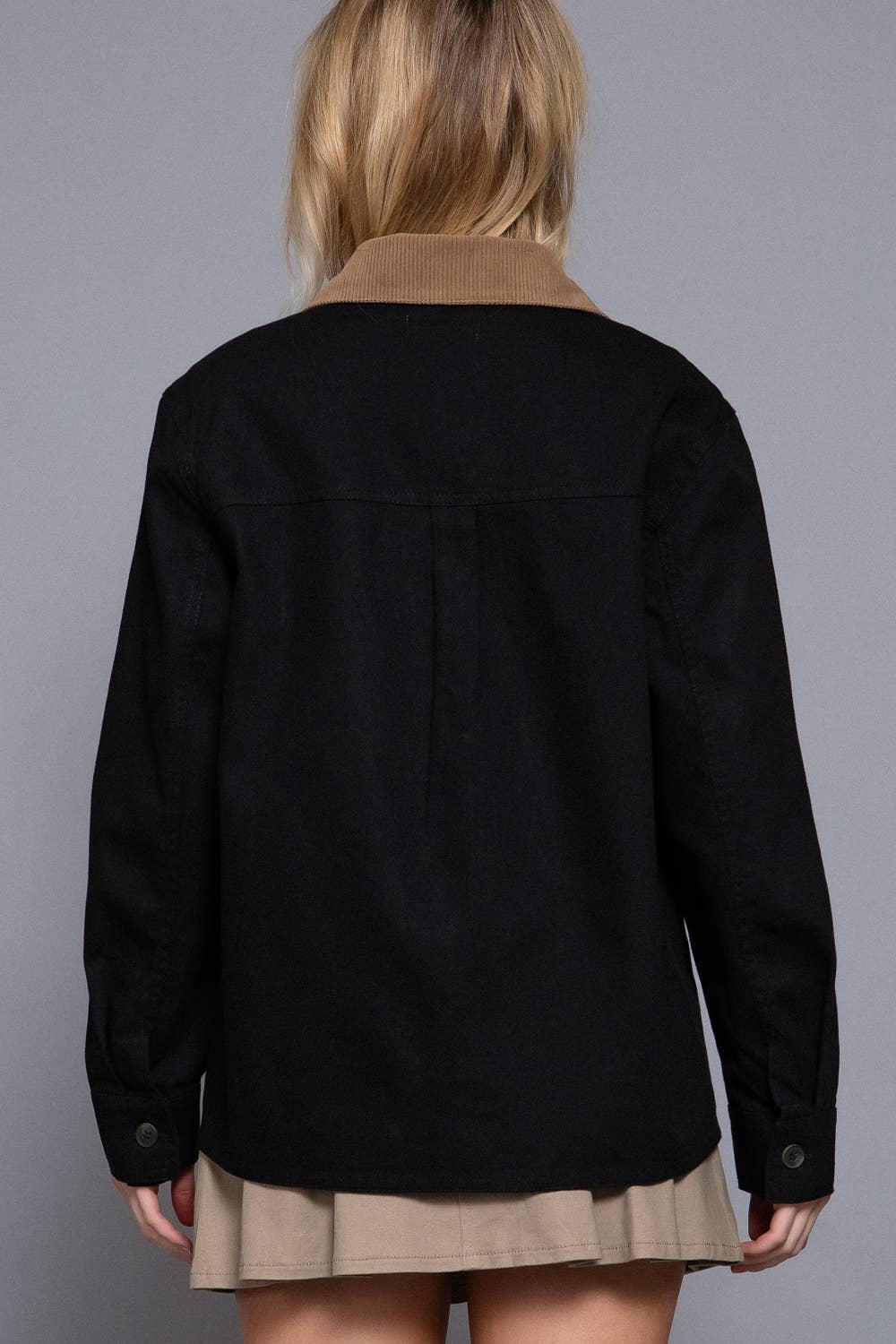 TWILL AND CORDUROY WORK JACKET