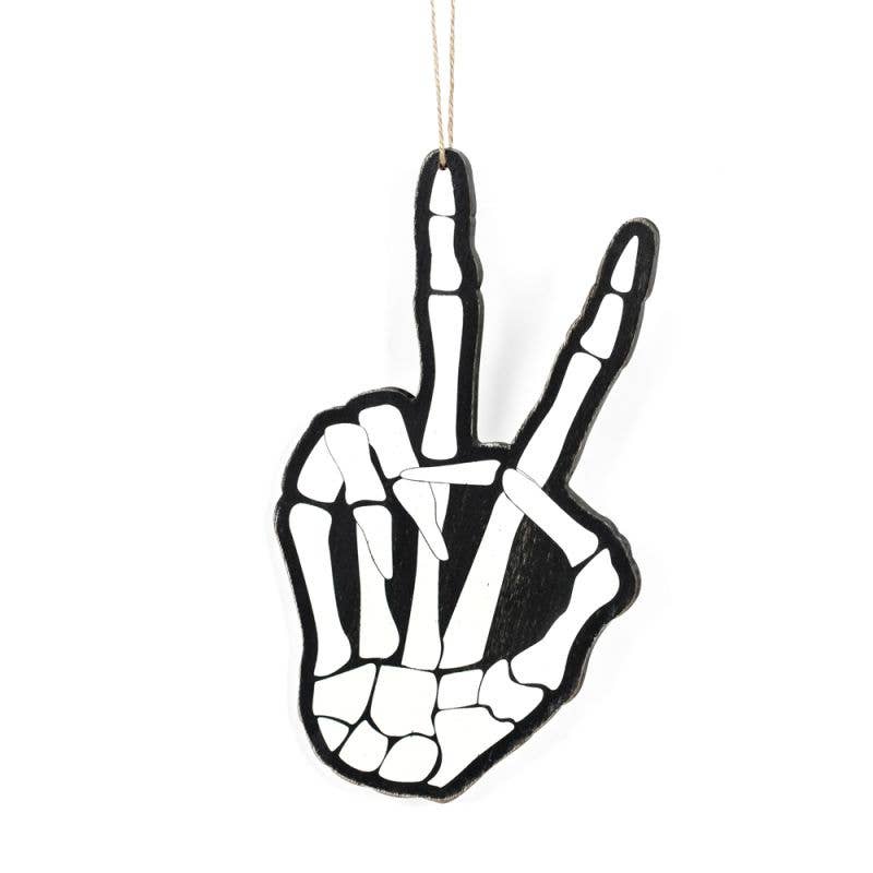 6x10 wood ornament (PEACE) Halloween or Christmas Décor