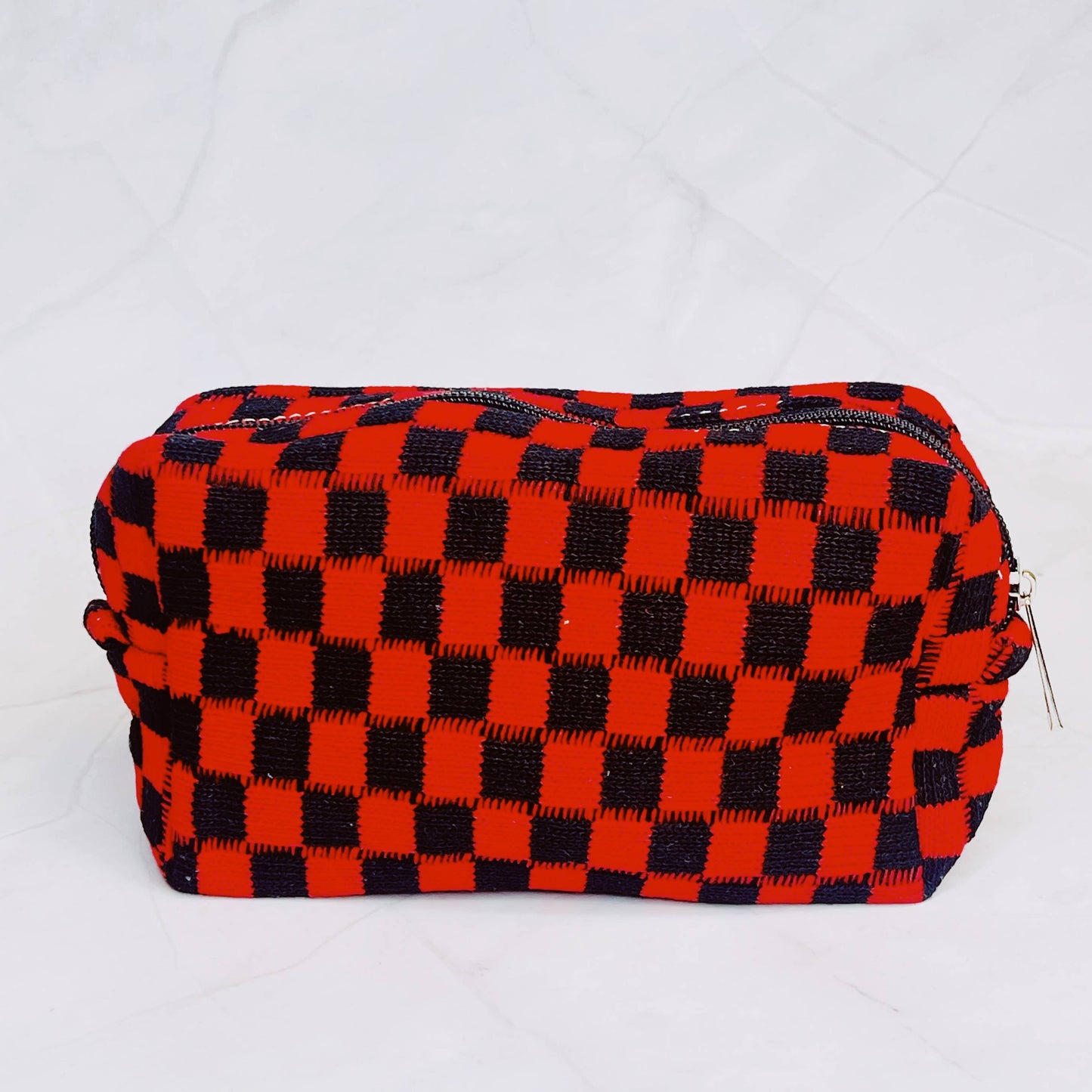 CHECK YOURSELF COSMETIC BAG