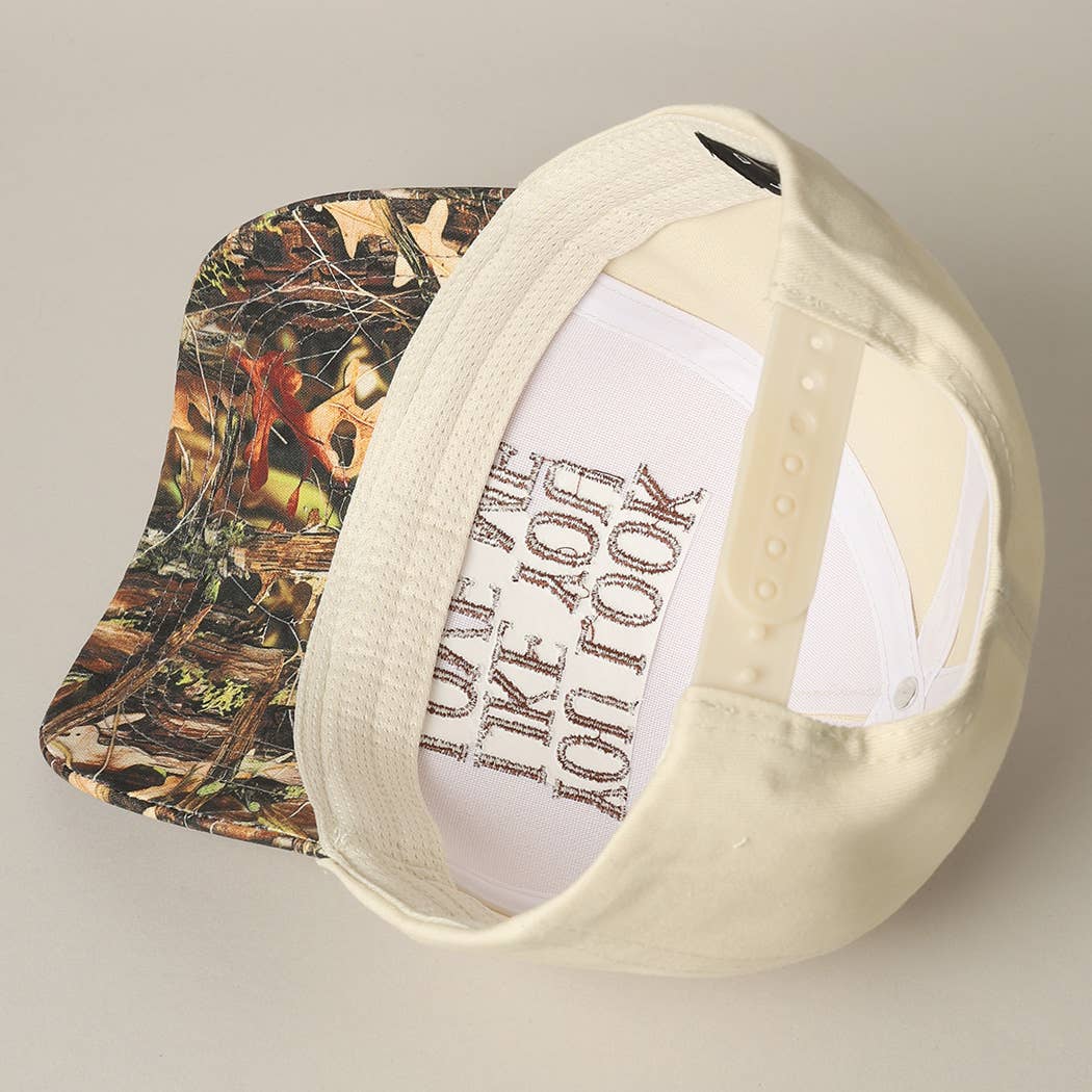 YOU LOOK LIKE YOU LOVE ME TRUCKER HAT