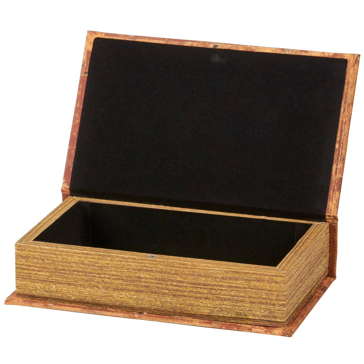 BROWN LATTICE BOOK BOX