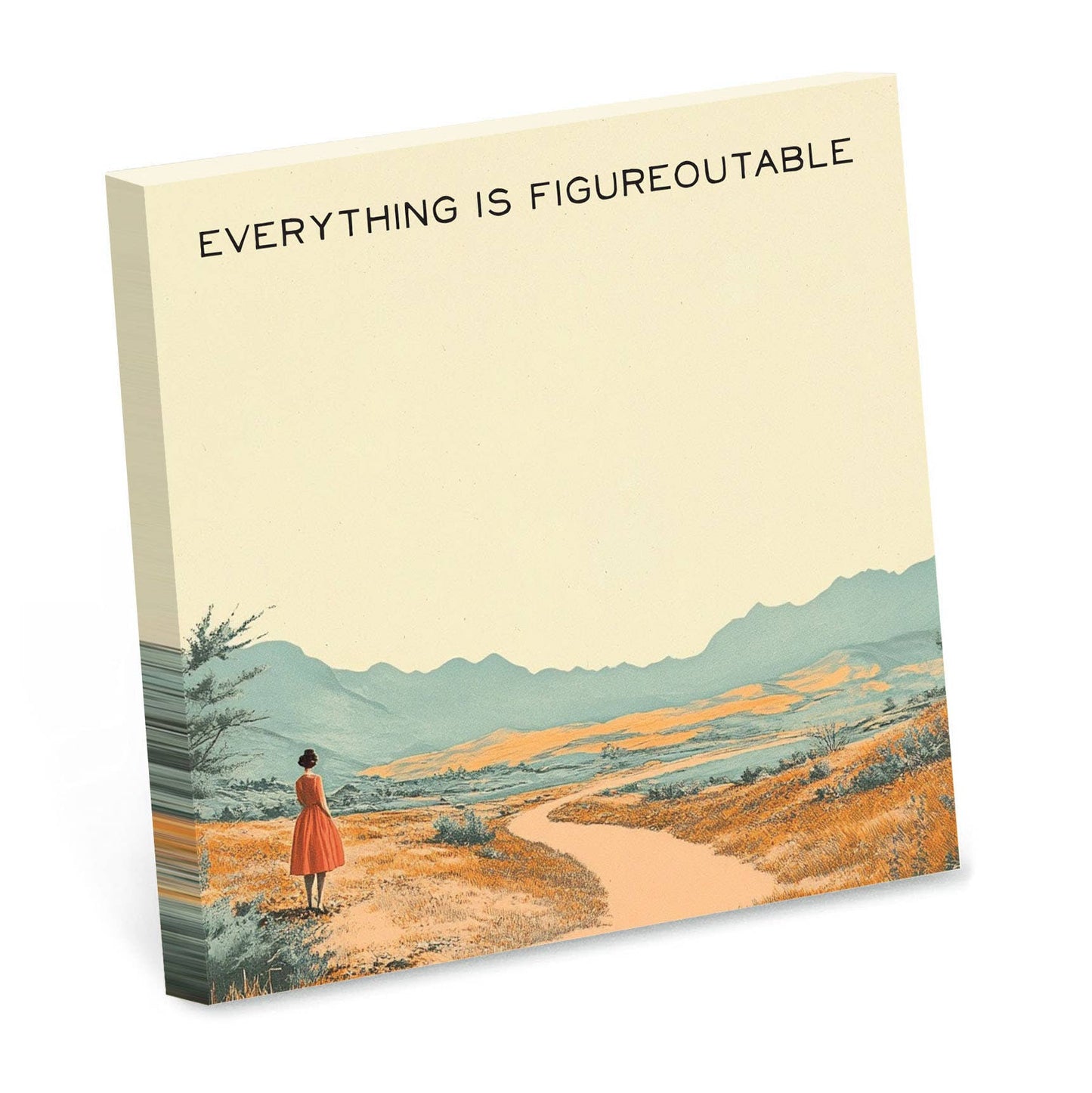 EVERYTHING IS FIGUREOUTABLE STICKY NOTES
