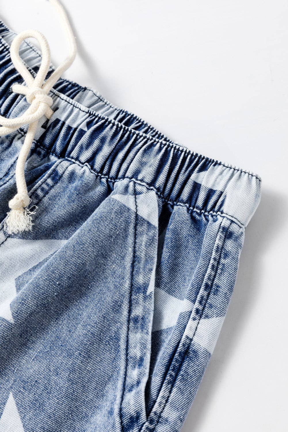 STAR PRINT DENIM