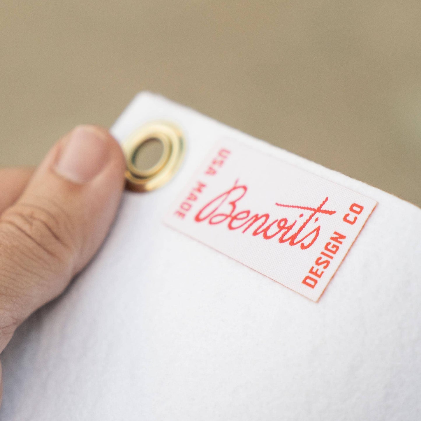 Benoit's Design Co. - Greetings From Ohio State Postcard Felt Banner: 16 x 24 inches