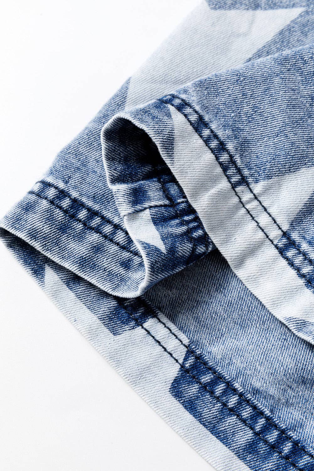 STAR PRINT DENIM
