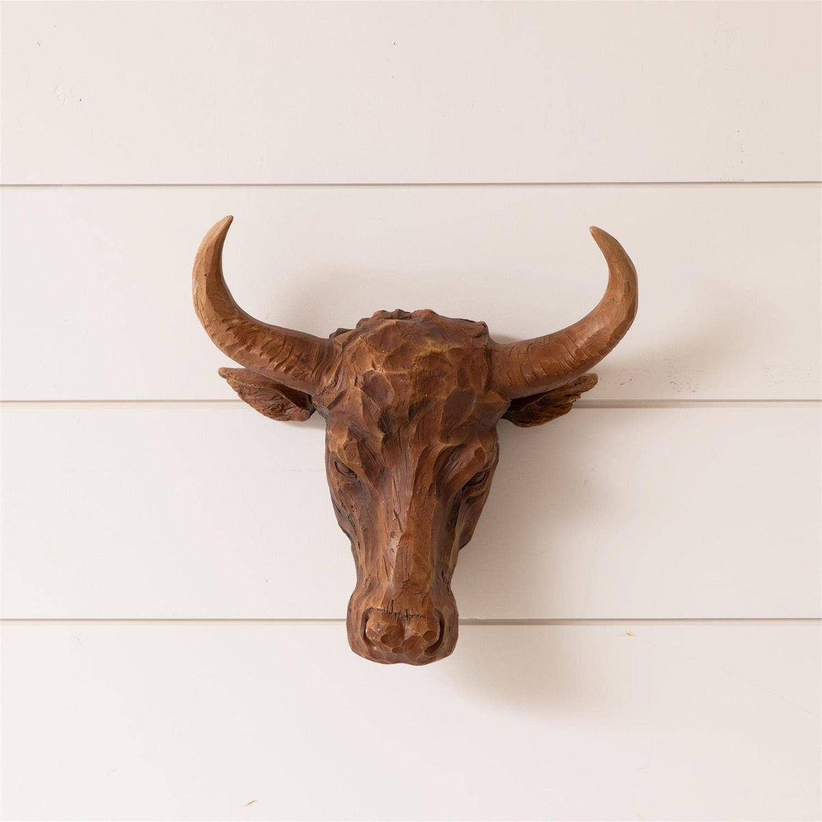 Audrey's Home & Gift - Rustic Bull Head Mount (PC)
