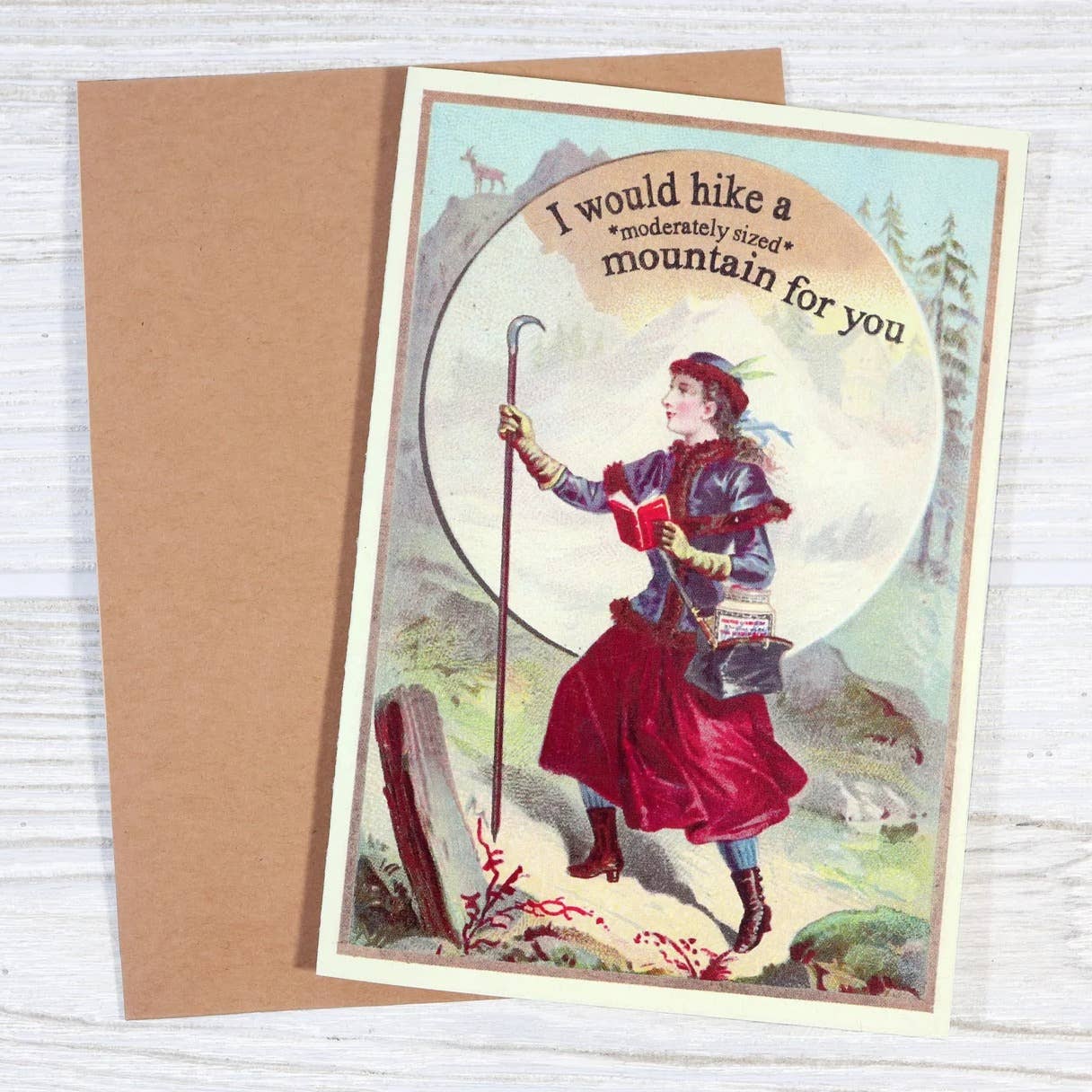 SARCASTIC RELATIONSHIP HIKINH MOUNTAIN CARD