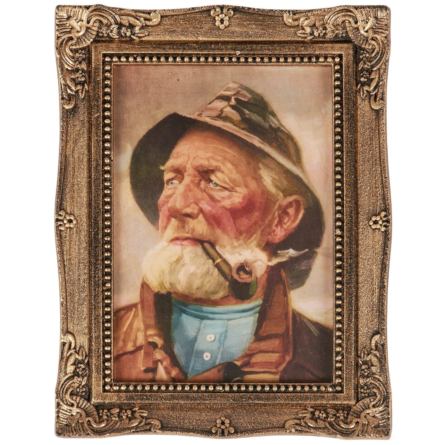 OLD FISHERMAN FRAMED WALL ART