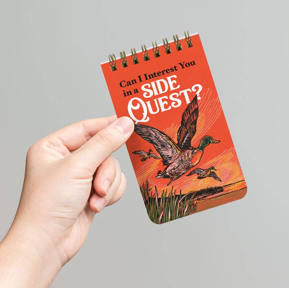 CAN I INTEREST YOU IN A SIDE QUEST MEMO NOTEBOOK