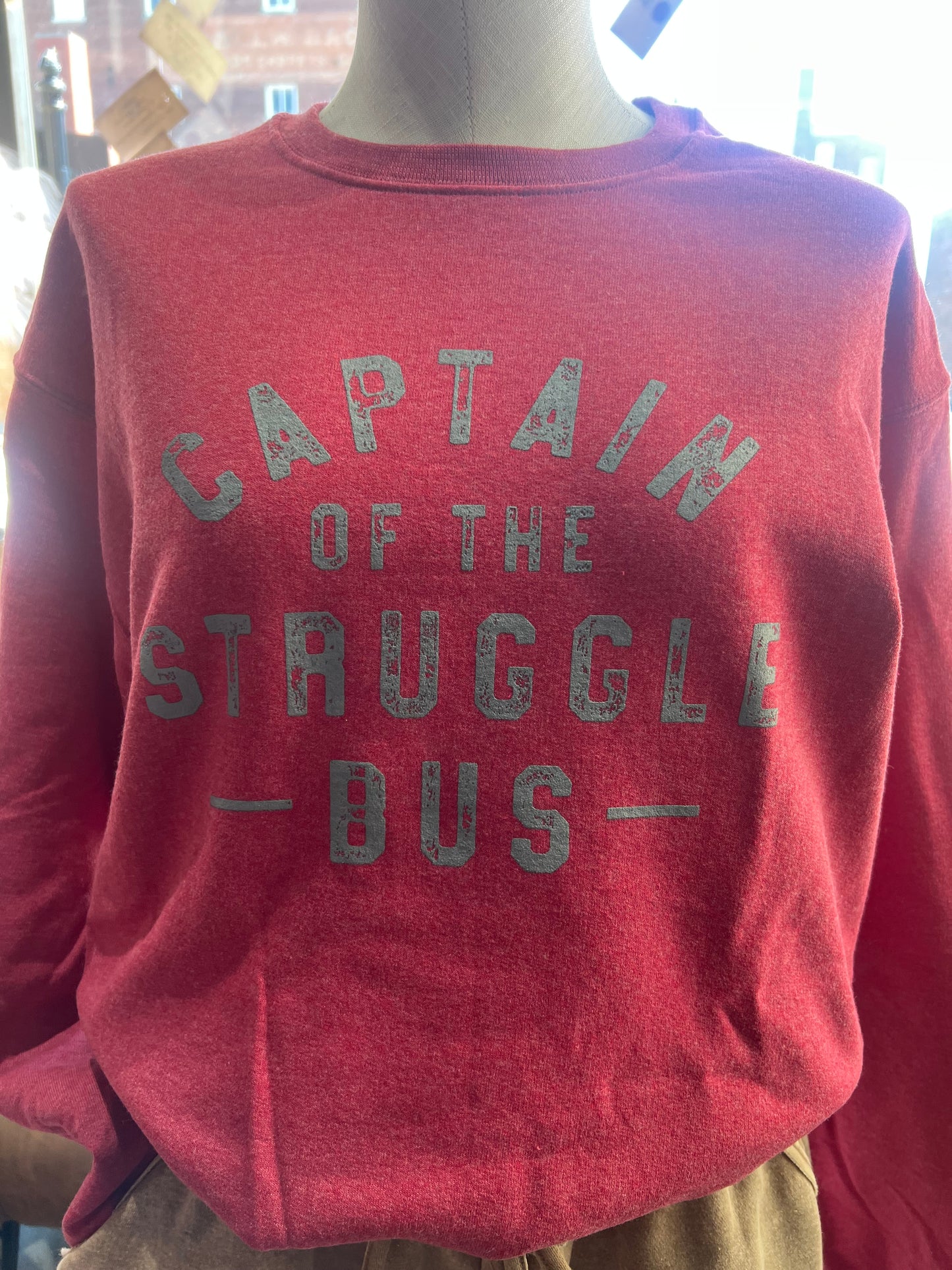 CAPTAIN OF THE STRUGGLE BUS