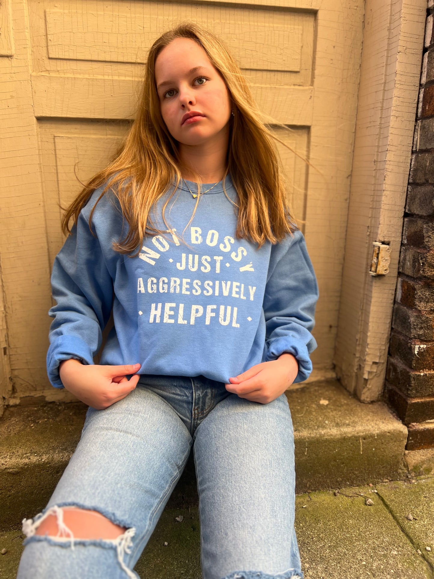 NOT BOSSY JUST AGGRESSIVELY HELPFUL CREW