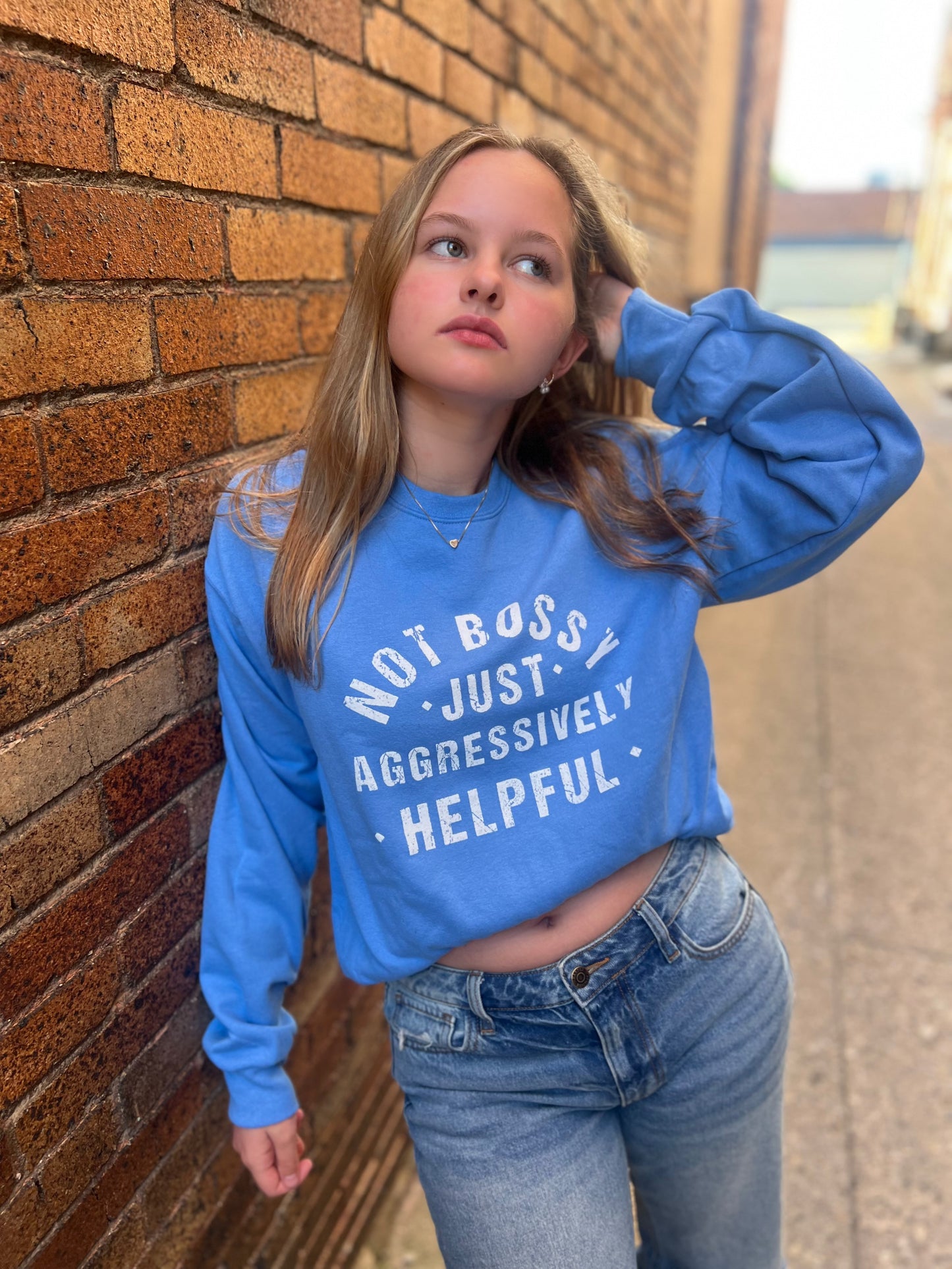 NOT BOSSY JUST AGGRESSIVELY HELPFUL CREW