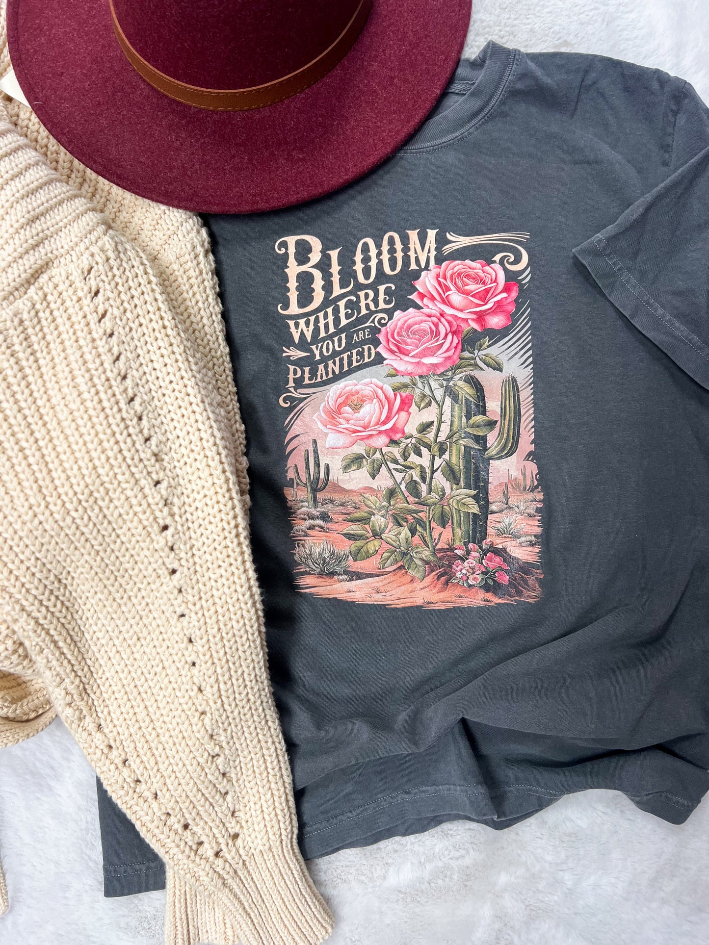 BLOOM WHERE YOU ARE PLANTED