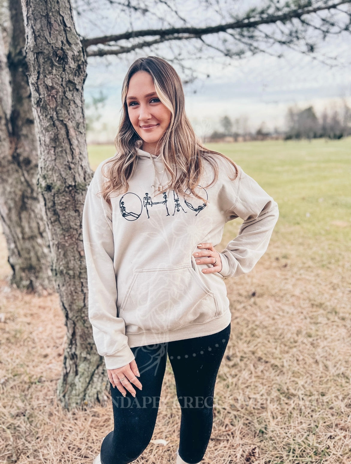 OHIO SKELETON HOODIE