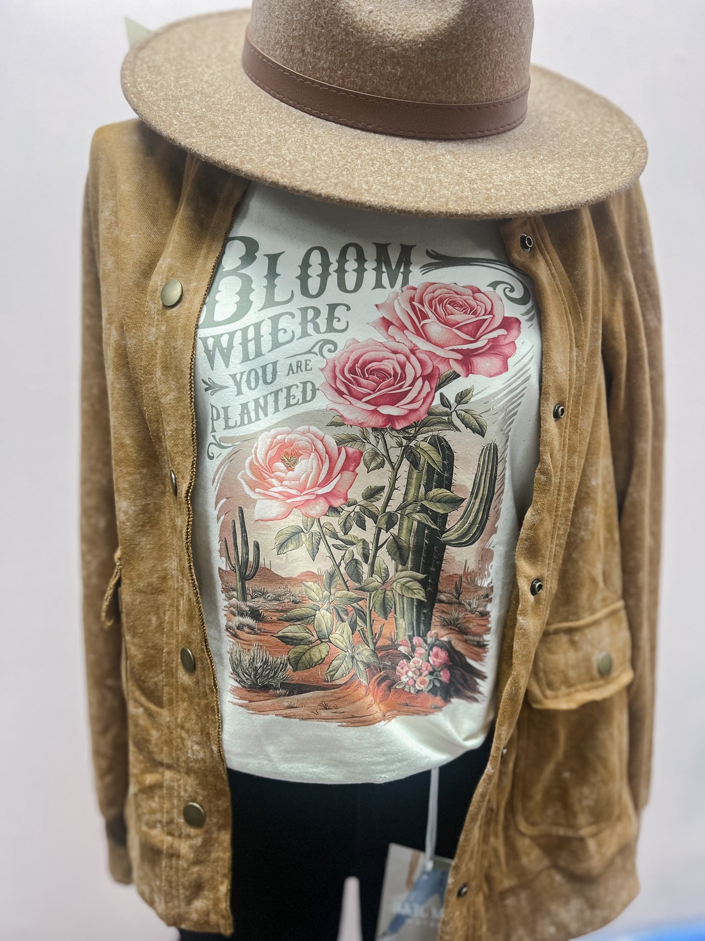 BLOOM WHERE YOU ARE PLANTED