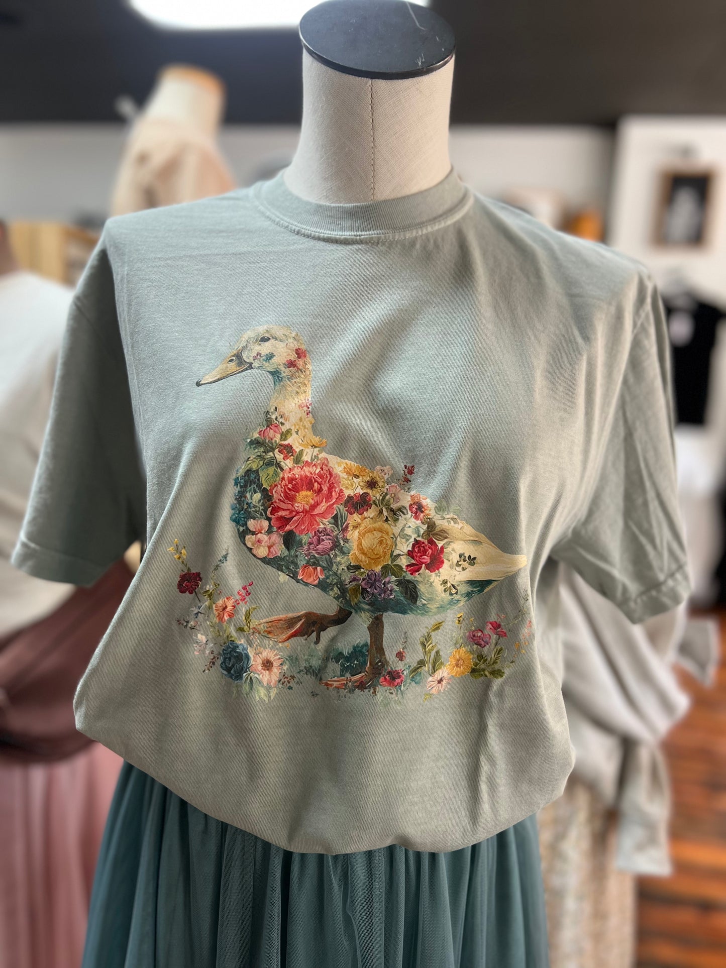 FLORAL GOOSE