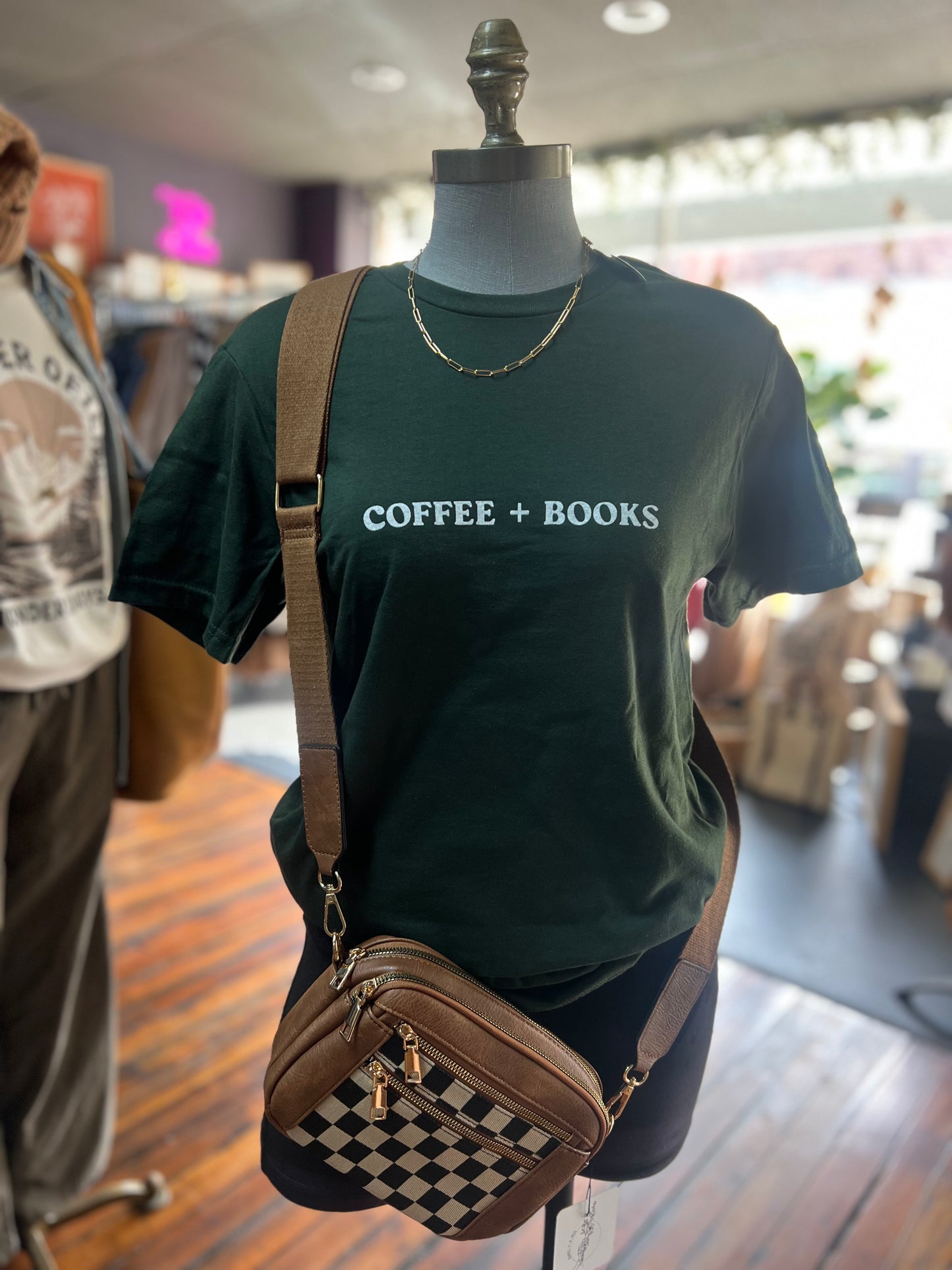 COFFEE + BOOKS TEE