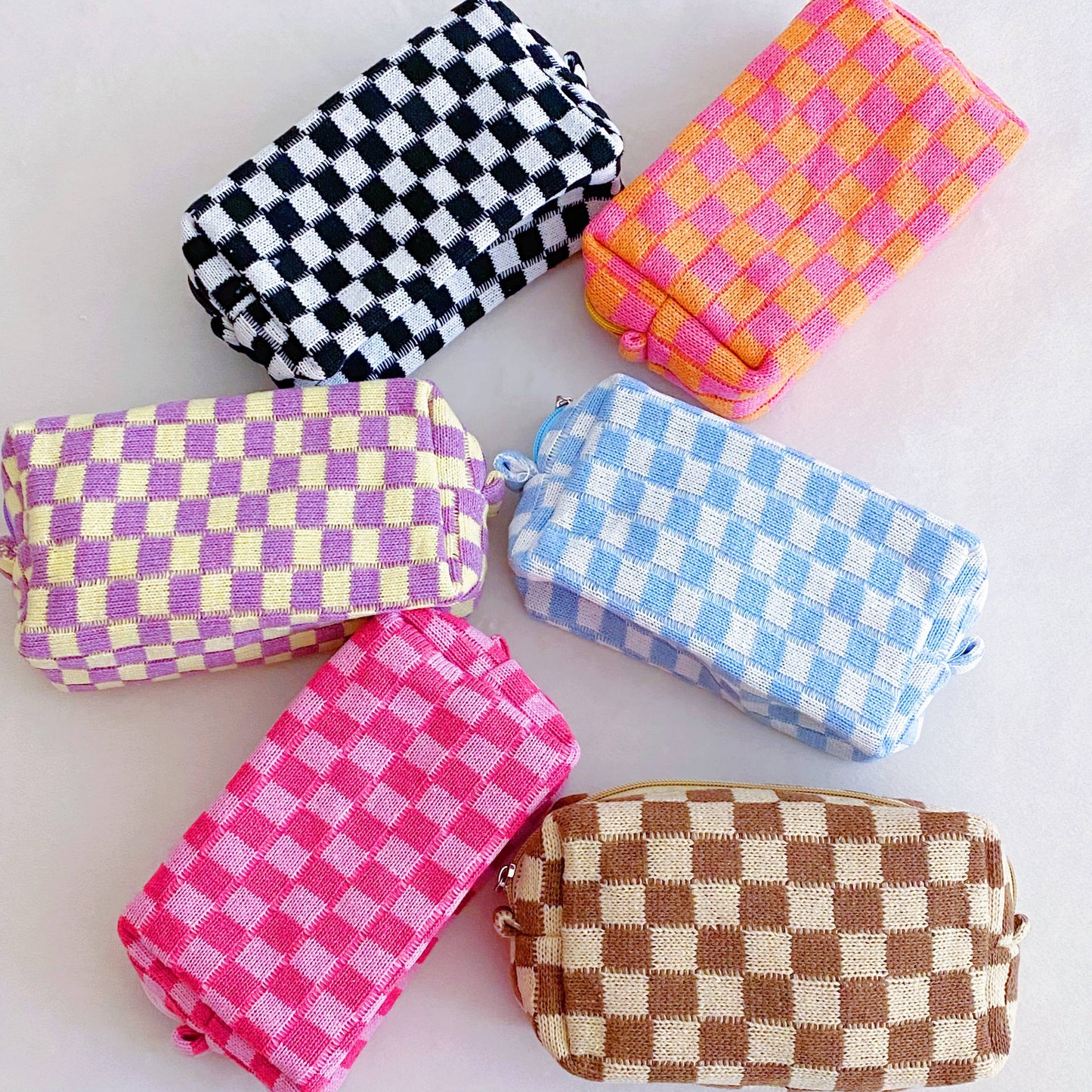 CHECK YOURSELF COSMETIC BAG