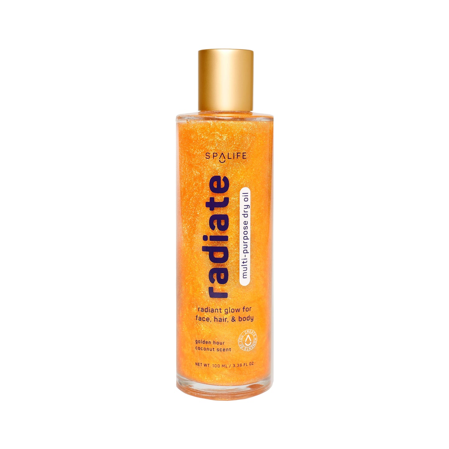 My Spa Life - Multi-Purpose Dry Oil, for Face Hair & Body - Coconut Scent