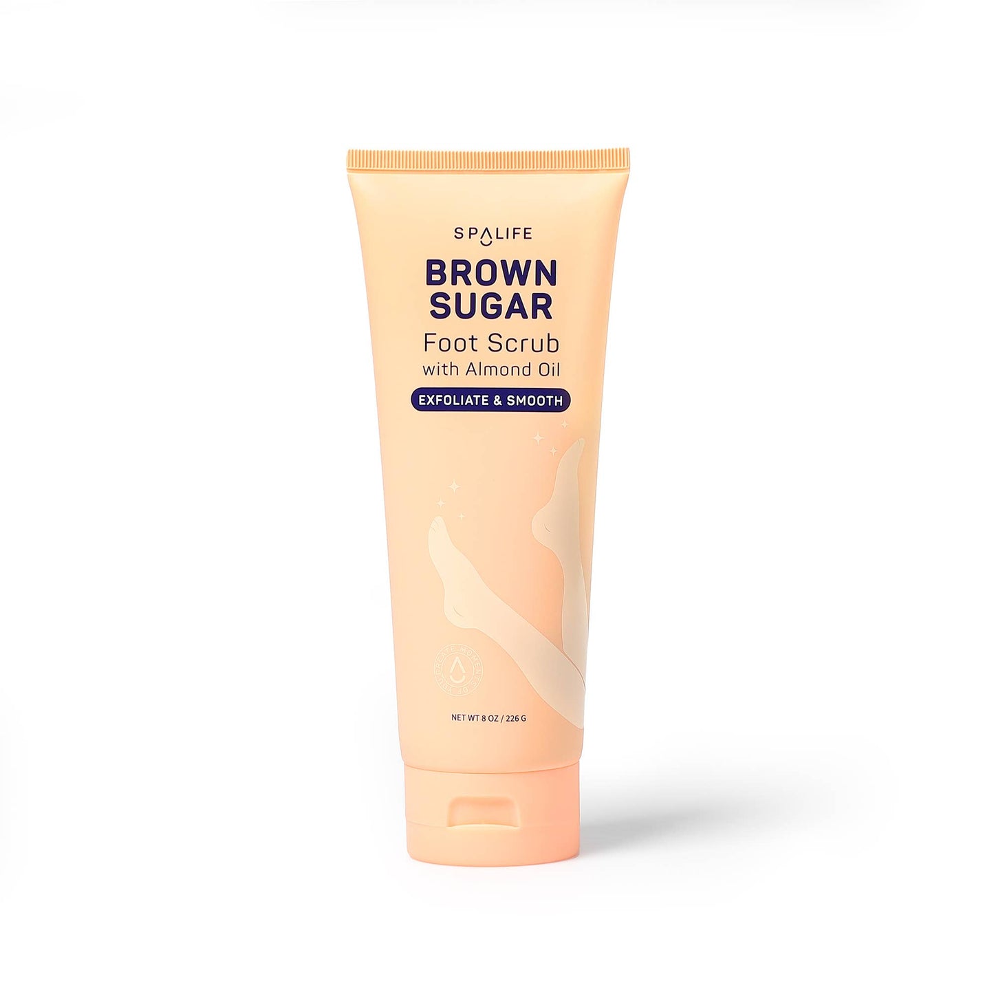 My Spa Life - Brown Sugar Exfoliating Foot Scrub 8.2 oz - Foot treatment