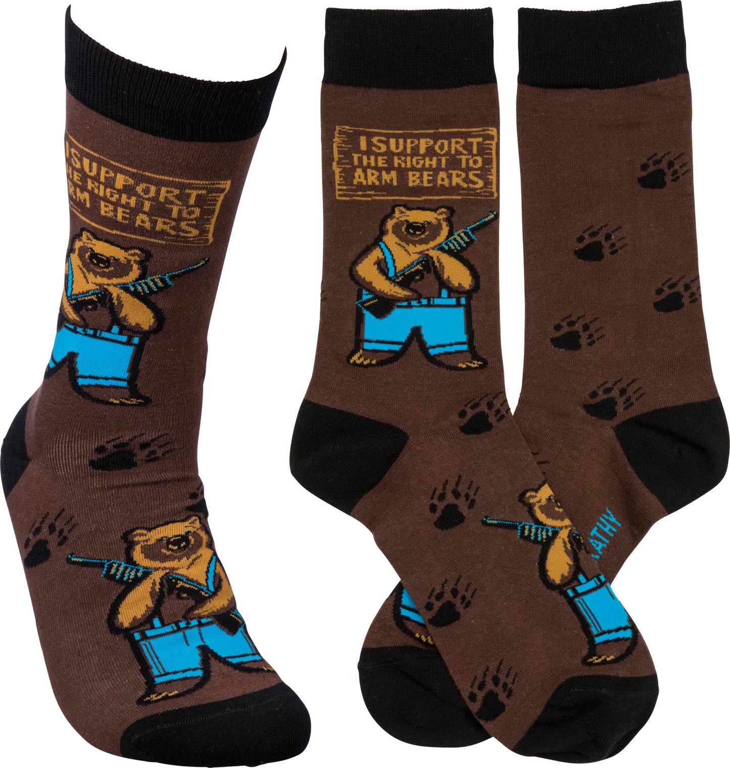 THE RIGHT TO ARM BEARS SOCKS