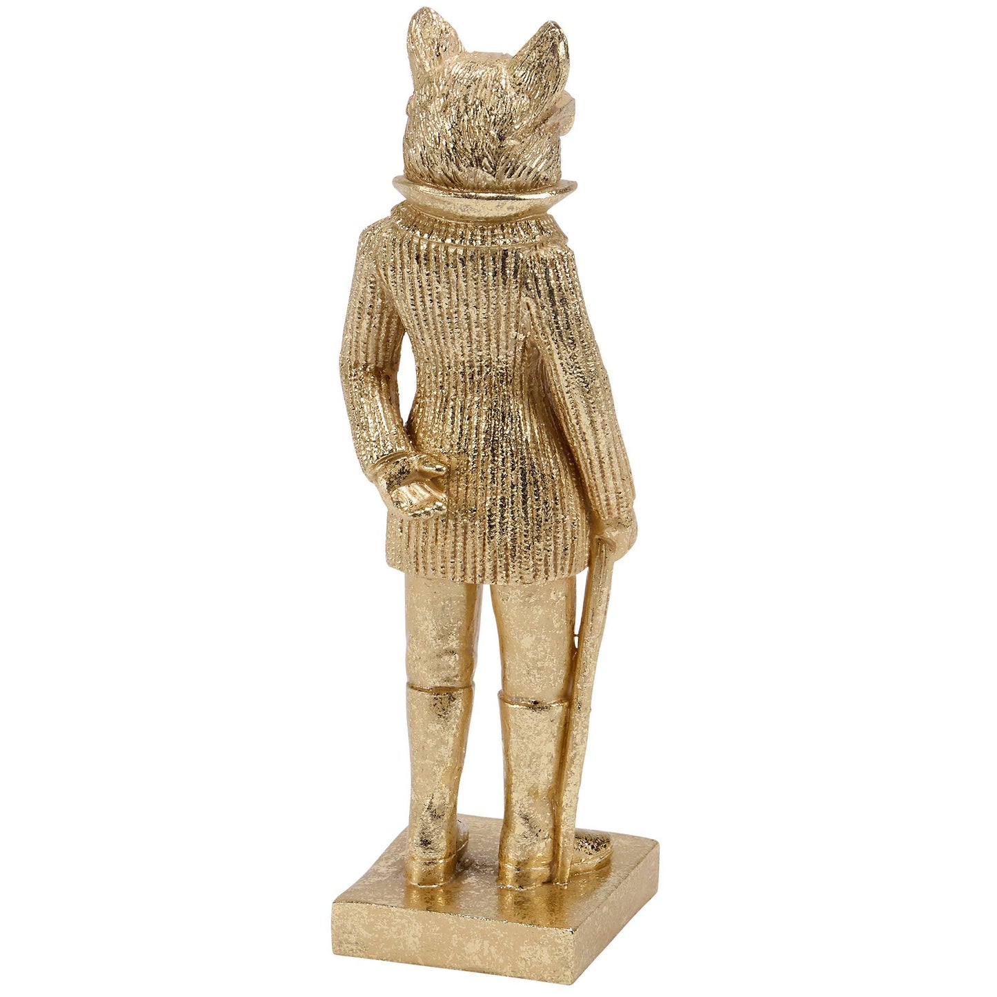 DISTINGUISHED FOX FIGURINE