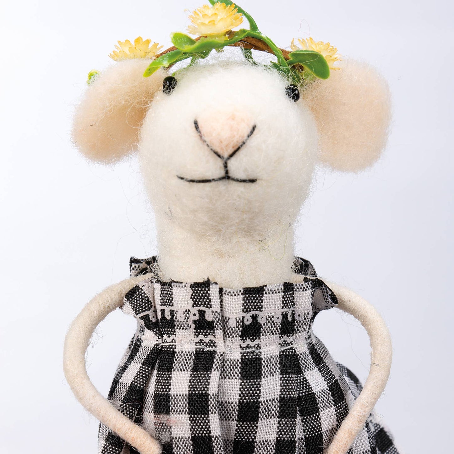 SAM AND SUE MICE CRITTER ORNAMENT SET