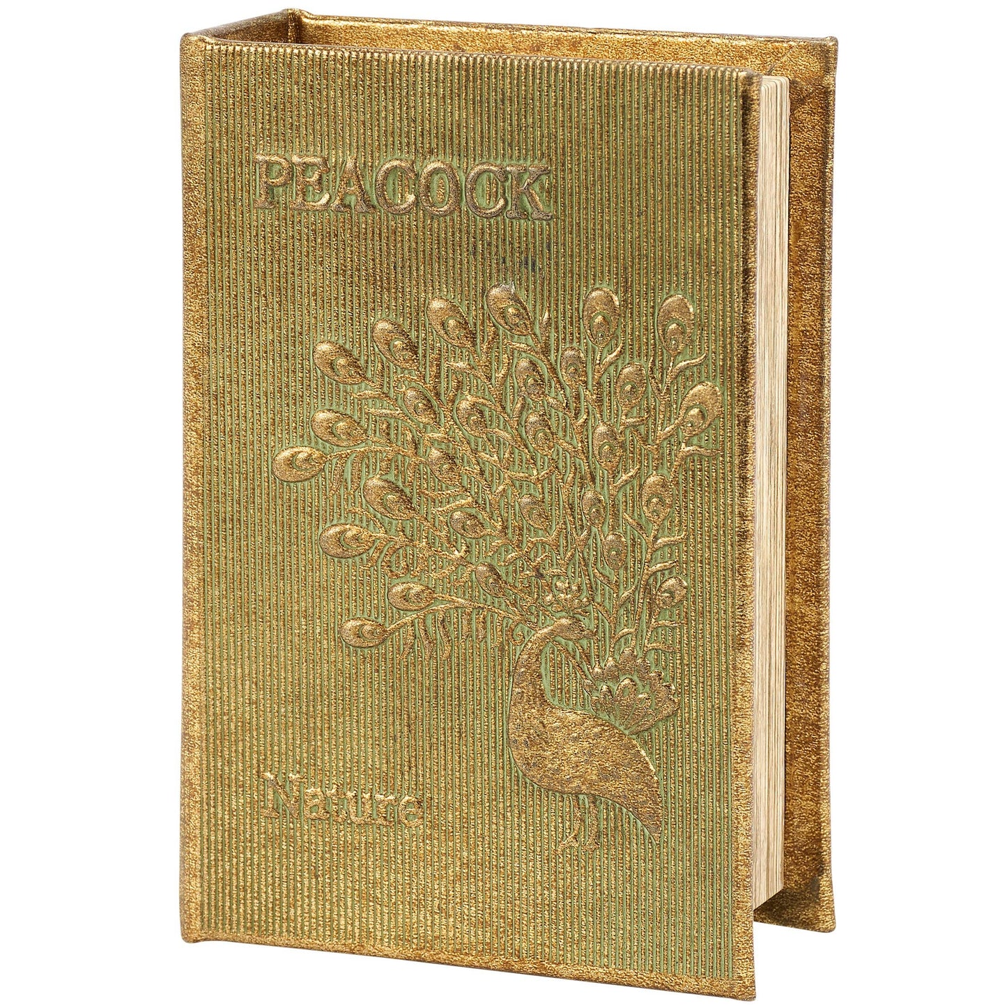 PEACOCK BOOK BOX