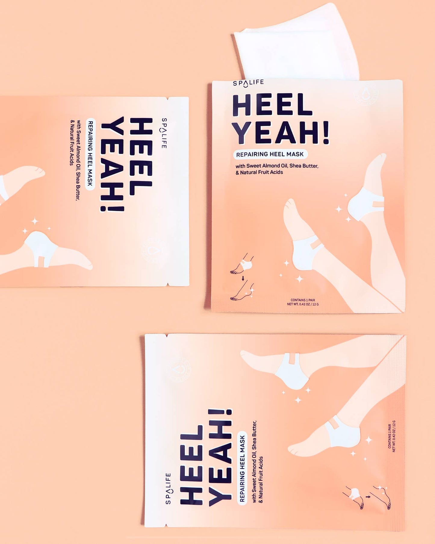 My Spa Life - Heel Yeah! Repairing Heel Mask : Single