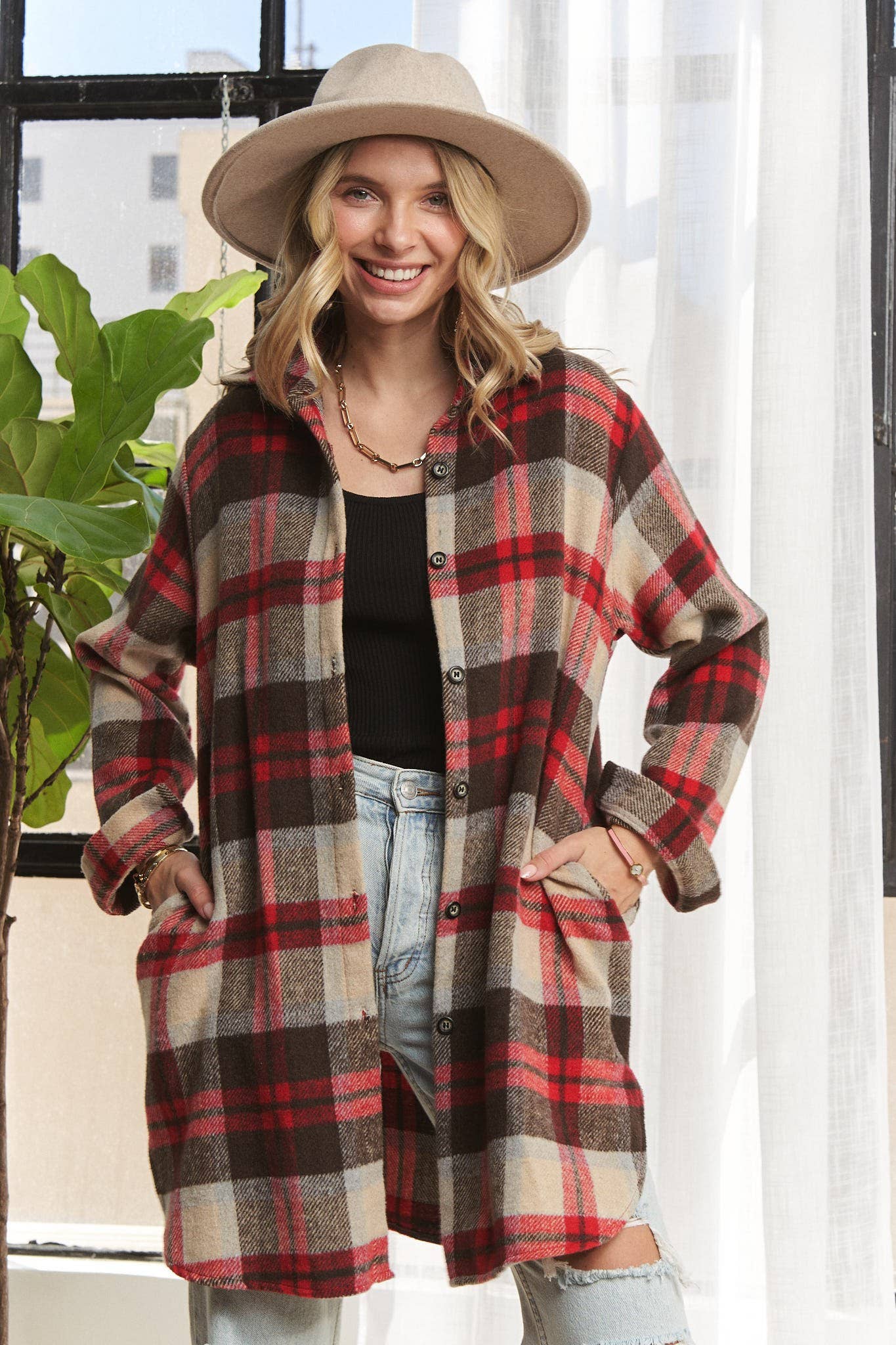 CLASSIC FLANNEL SHACKET