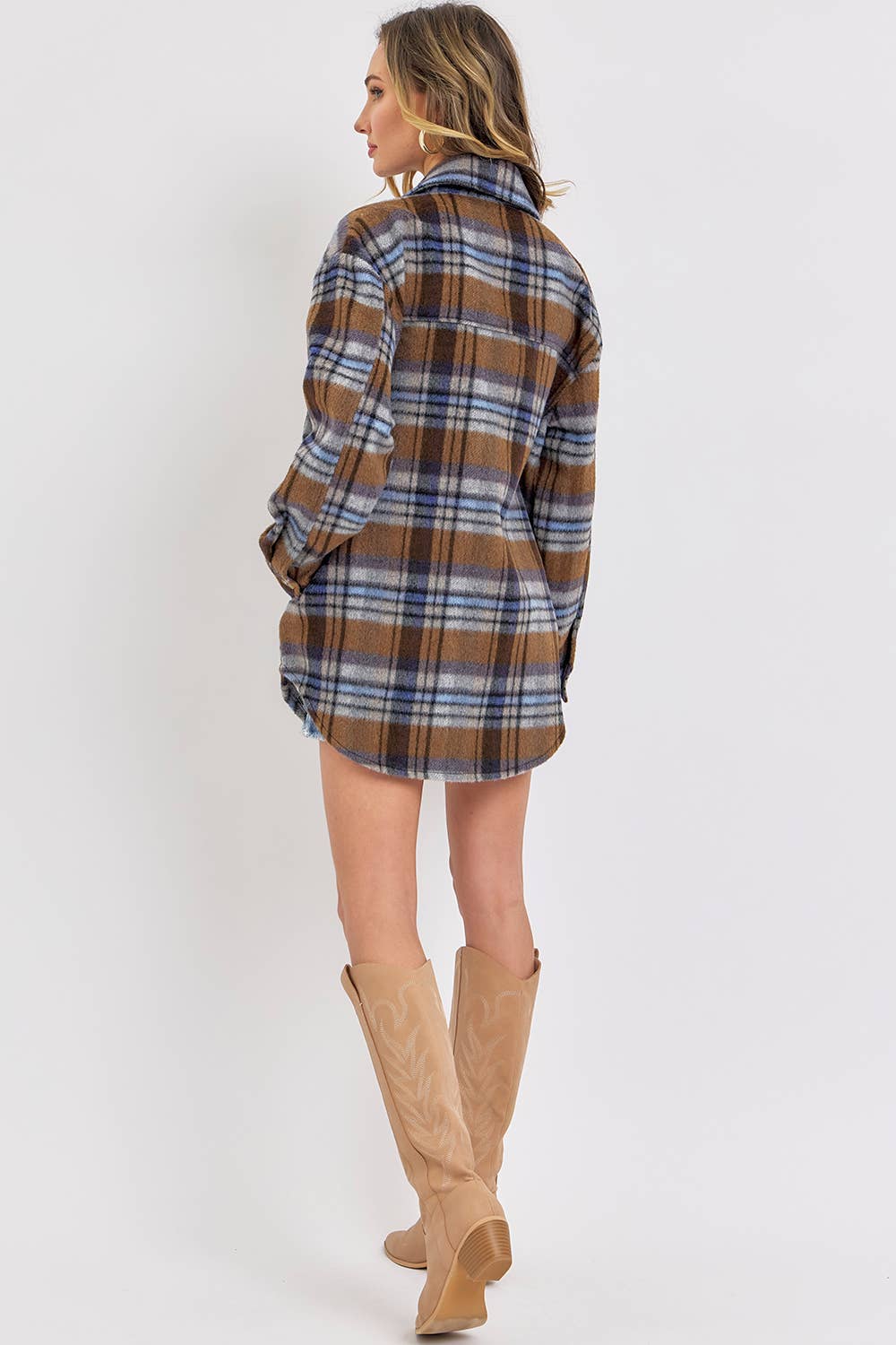 PLAID SHACKET